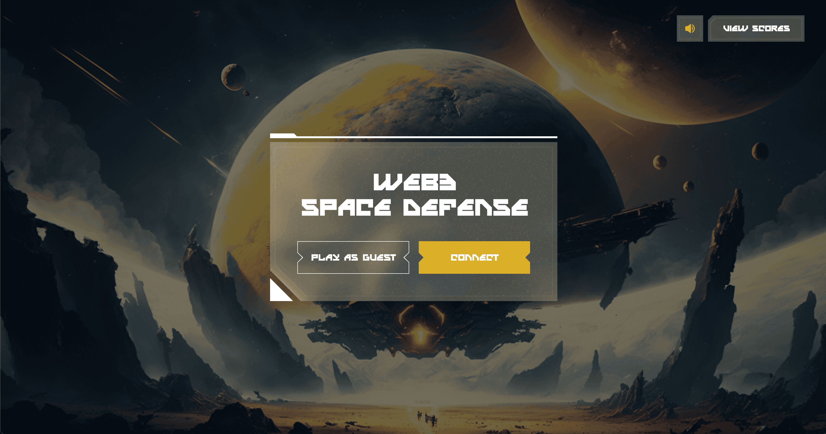 Web 3.0 Space Defense project thumbnail for project card